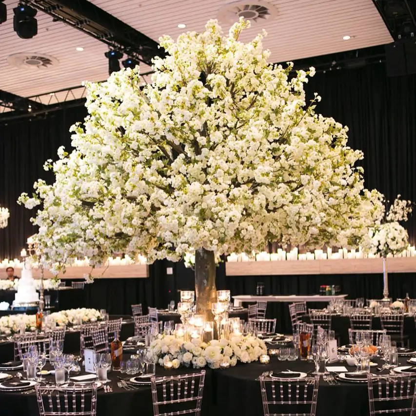 3-4m Silk Cherry Blossom Tree for Event Decor