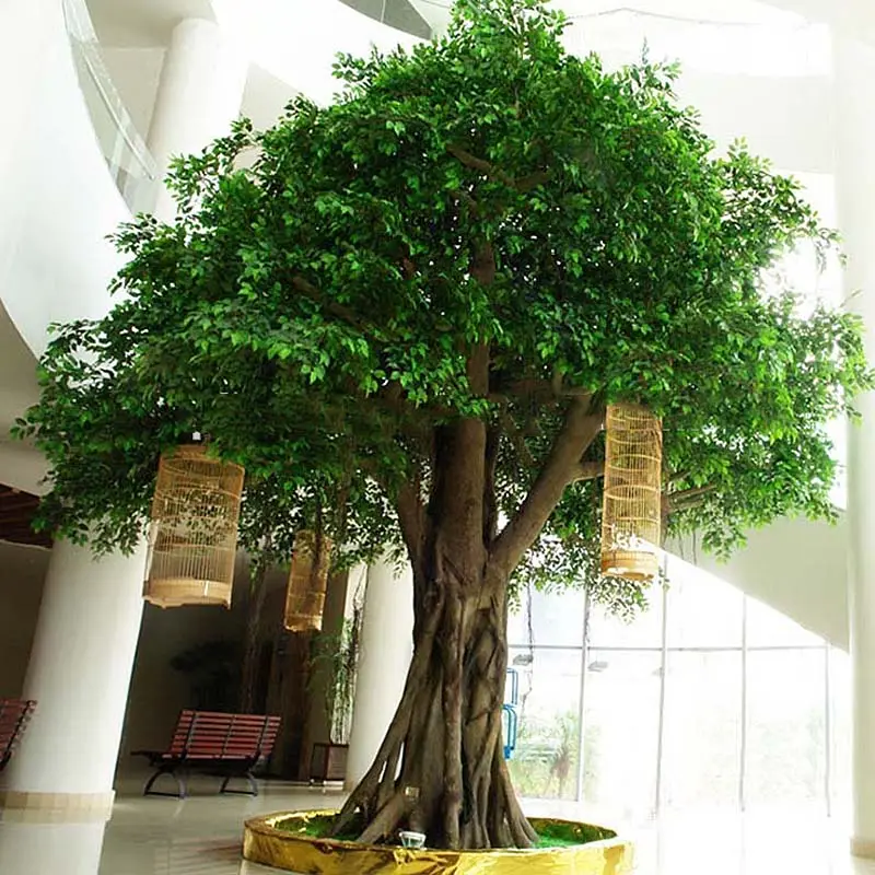 5m Realistic Giant Ficus Fake Tree Customizable 